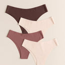 Kit 10 Calcinhas  Tanga sem Costura  corte a laser feminina