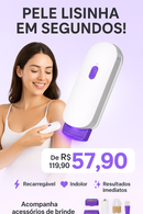 Depilador Elétrico + Acessórios + Frete Grátis + Brinde Exclusivos