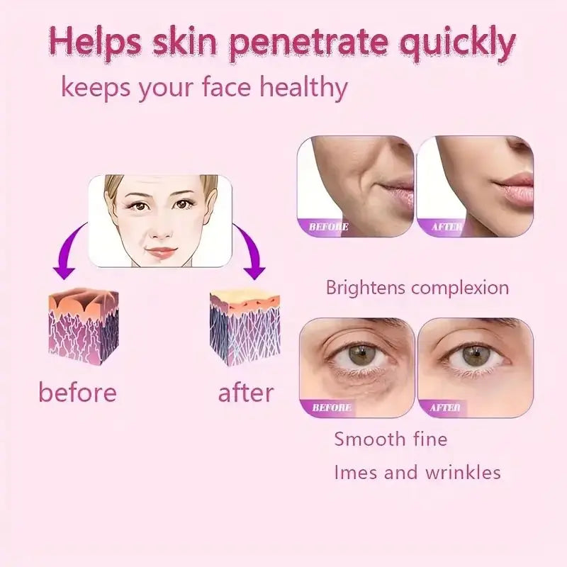 Tratamento facial feminino com disco, bola, massageador facial, rosto, pescoço e olhos, pele reafirmante, reduz inchaço e rugas